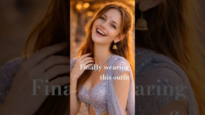 Asked ChatGPT to recreate viral #Aishwaryarai magical #lehenga look on me❤️Lmk for prompt👇🏻#trends