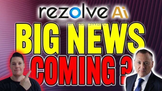 BIG Money BUYING Rezolve AI 🔥 Abnormal Bullish OPTIONS - News Coming ?! │ Rezolve Stock Analysi