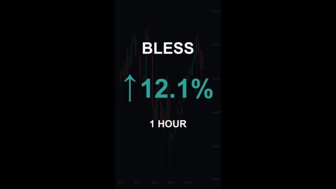 BLESS is up 12.1% in 1 hour!⚡January 03, 2026 | #bless #coins #altcoins #crypto #cryptonews #shorts
