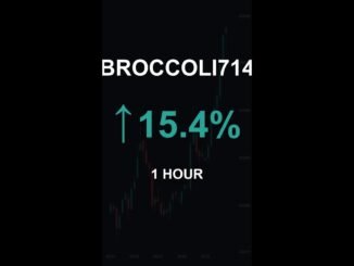 BROCCOLI714 is up 15.4% in 1 hour!⚡January 01, 2026 | #broccoli714 #coins #altcoins #crypto #shorts