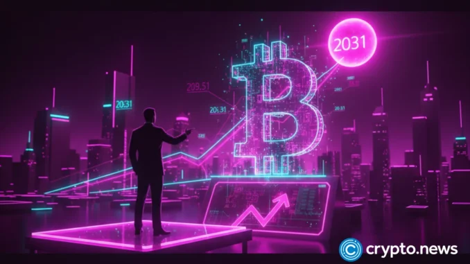 BTC 'trade of lifetime,' will reach 2031 milestone