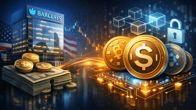 Barclays steps into stablecoin infrastructure with Ubyx investment Barclays steps into stablecoin infrastructure with Ubyx investment
