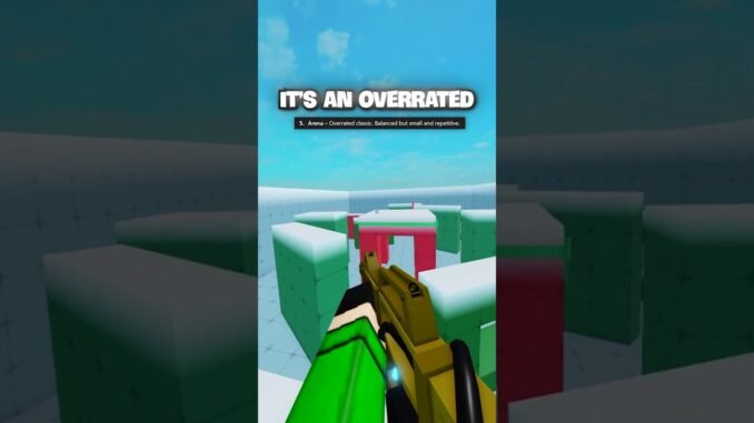 Best RIVALS Maps, According to ChatGPT!!! 🗺️ #shorts