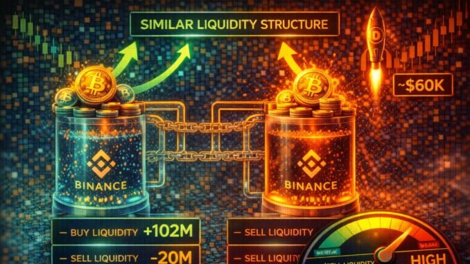 Binance Liquidity Structure Mirrors Bitcoin Market Conditions Seen Before Previous Binance Liquidity Structure Mirrors Conditions Seen Before Previous Bitcoin Rallies – Details