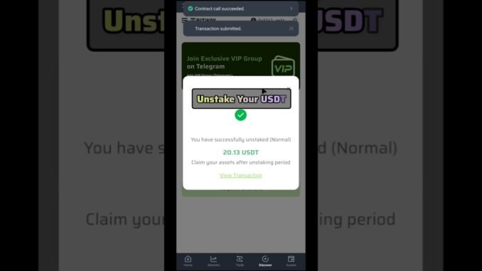 Binance Web3 BTW Airdrop Update  || Unstake Your USDT || How To Unstake #airdrop