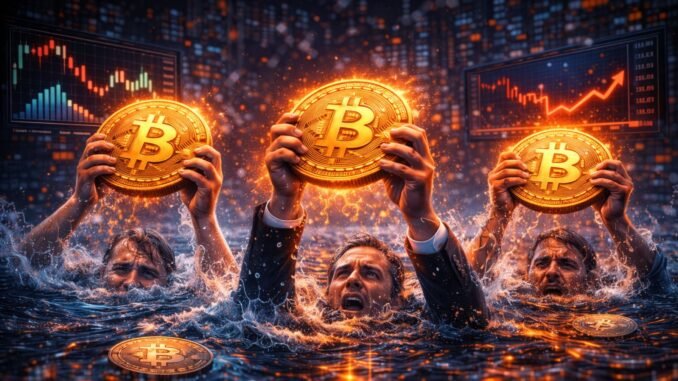 Bitcoin Fresh Buyers Fight To Stay Above Water: Stabilization Or Capitulation?