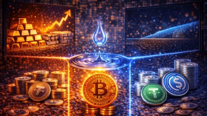 Bitcoin Liquidity Remains Intact Despite Precious Metals Rally: Stablecoins Wait Bitcoin Liquidity Remains Intact Despite Precious Metals Rally: Stablecoins Wait On The Sidelines