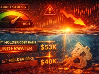 Bitcoin Market Stress Isn’t Over: Short-Term Holders Remain Underwater