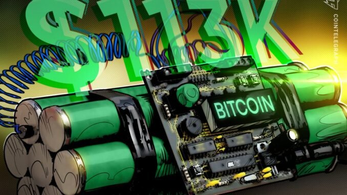 Bitcoin Recoils to $95K, But Classic Chart Pattern Projects 18% Gains