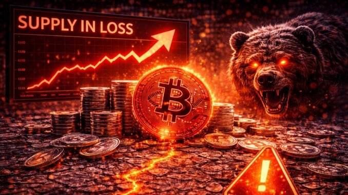 Bitcoin Supply In Loss Turns Up: A Potential Bear Market Signal