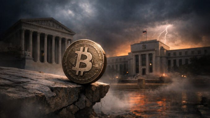 Bitcoin enters 72-hour danger zone as both historic Supreme Court battle and Fed decision threaten to tank the dollar