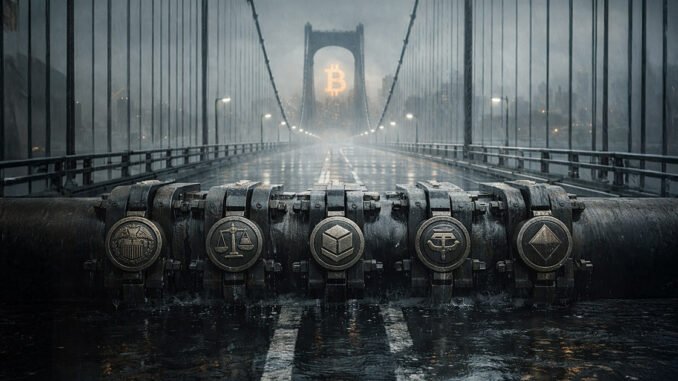 Bitcoin faces a massive liquidity shift as these five crypto gatekeepers prepare to tighten the remaining market chokepoints