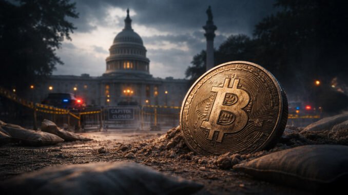 Bitcoin faces macro uncertainty with impending US shutdown