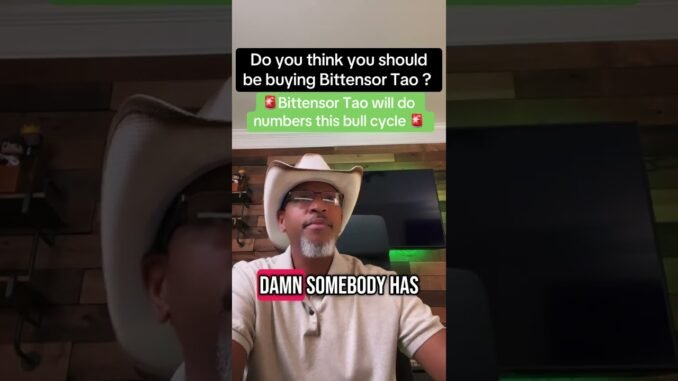 Bittensor Tao should be part of your portfolio? #ai #bittensor #crypto #portfolio lio