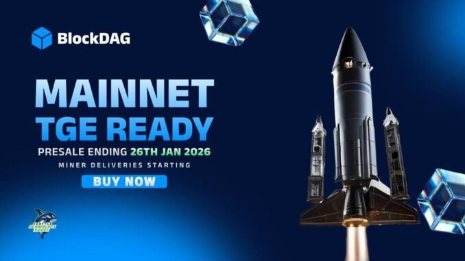 BlockDAG’s $441M Presale About to End on January 26 as logo