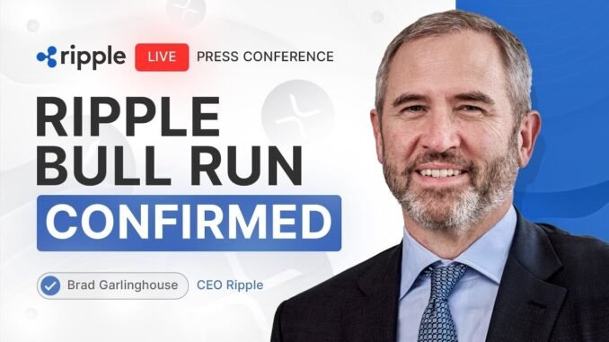 Brad Garlinghouse: Ripple PUMP – 불런(Bull Run) 확정?! XRP 가격 예측