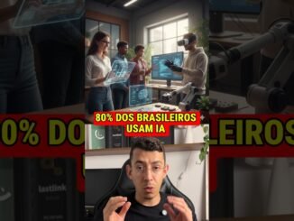 Brasil é o país que mais usa IA #tecnologia #inteligenciaartificial #ia #chatgpt