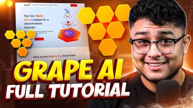 Build a Web3 Site Without Code Using Grape AI (Full Tutorial)