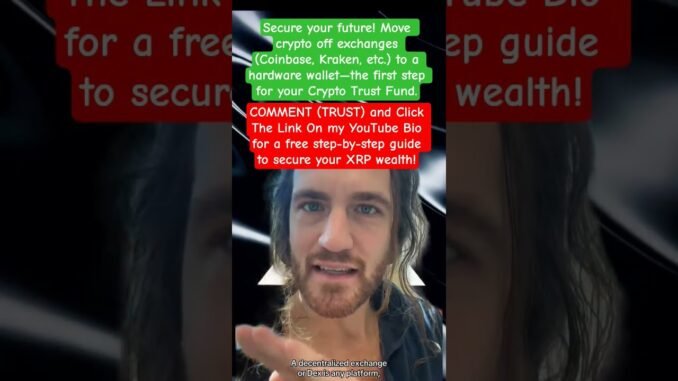 CEX vs. DEX— The 2026 Guide to Taking Control of Your Crypto 🏛️🔑 #youtubeshorts #xrpnews #cryptonews