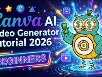 Canva AI Video Generator Tutorial 2026 (Beginners)