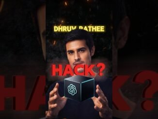 ChatGPT Wants To Become Dhruv Rathee! 😱