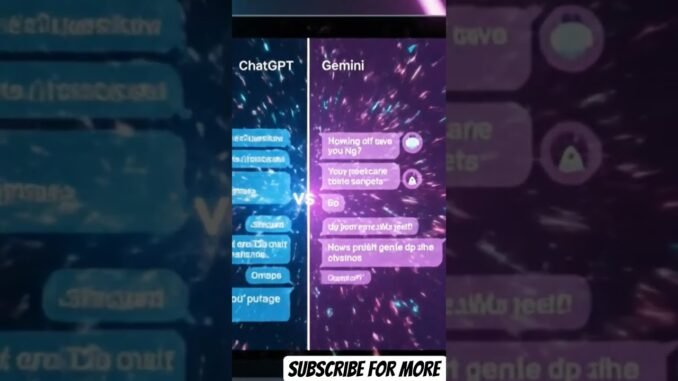 ChatGPT vs Gemini: कौन जीतेगा 2026 में? 😱🔥