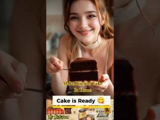 Chocolate Biscuit Cake | No Bake No Oven | Easy Dessert for Beginners | Ai Kitchen