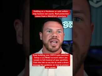 Cold wallets stop hackers not courts. Real safety comes from a Web3/LLC account. #xrp #bullrun #usa