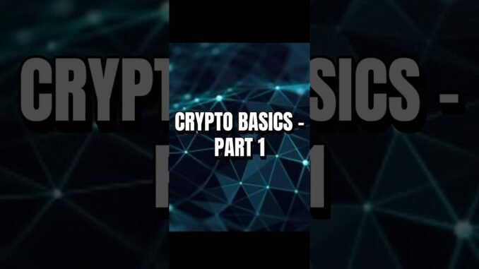Crypto Basics Explained in 40 Seconds | PART 1: Ownership & Control