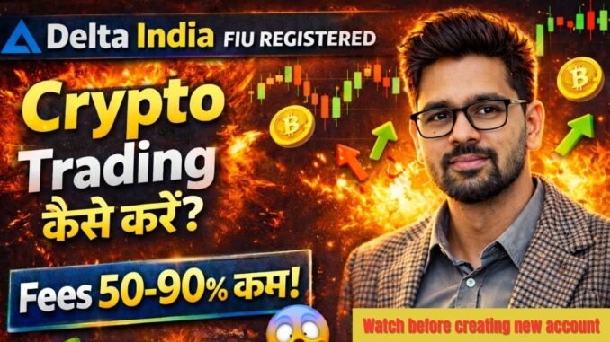 Crypto Trading for Beginners | How to Trade on Delta Exchange India | Bitcoin & ETH Trading A to Z