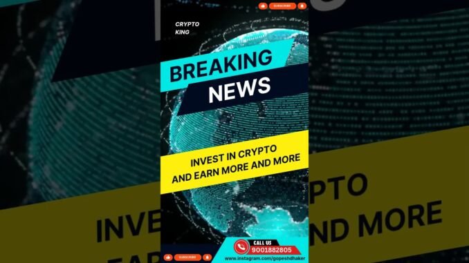 Crypto hai to future hai || क्रिप्टो मार्केट || @cryptowithme05 #cryptomarket #trading #money