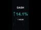 DASH is up 14.1% in 1 hour!⚡January 13, 2026 | #dash #coins #altcoins #crypto #cryptonews #shorts