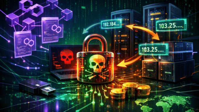 DeadLock ransomware abuses Polygon blockchain to rotate proxy servers quietly