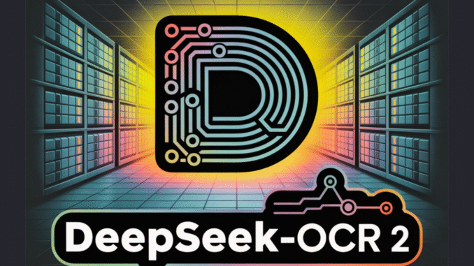 DeepSeek AI Releases DeepSeek-OCR 2 with Causal Visual Flow Encoder for Layout Aware Document Understanding