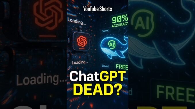 DeepSeek vs. ChatGPT: The New King? 👑 #sagexp #shorts