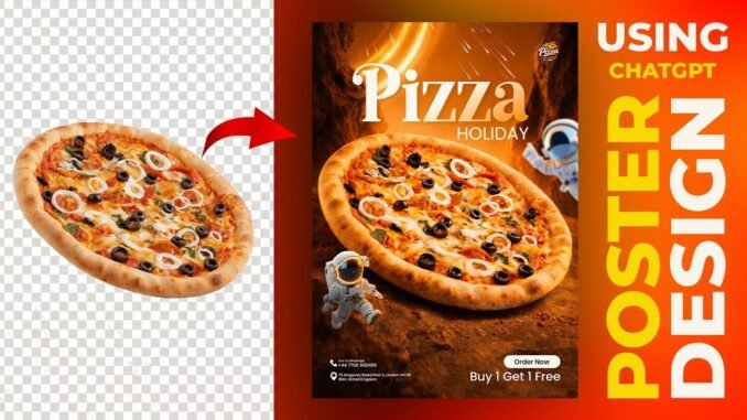 Designing a Simple Poster Using AI | AI Poster Design Tutorial for Beginners