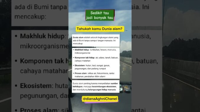 Dunia alam #short#shorts #chatgpt #masukberanda #reels