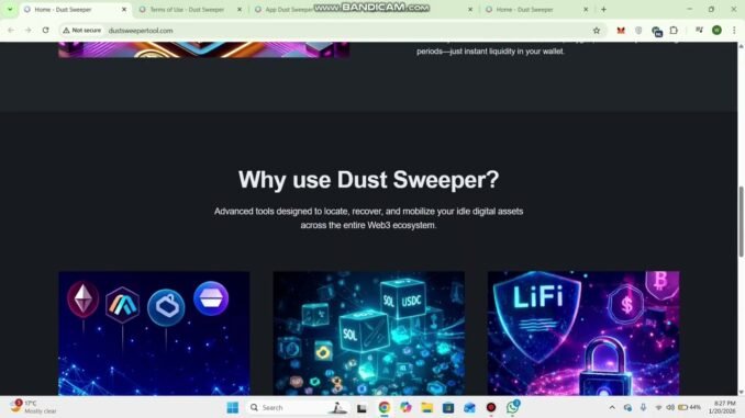 🧹✨ Dust Sweeper | Recover Crypto Dust Across 22+ Chains 🌐🪙