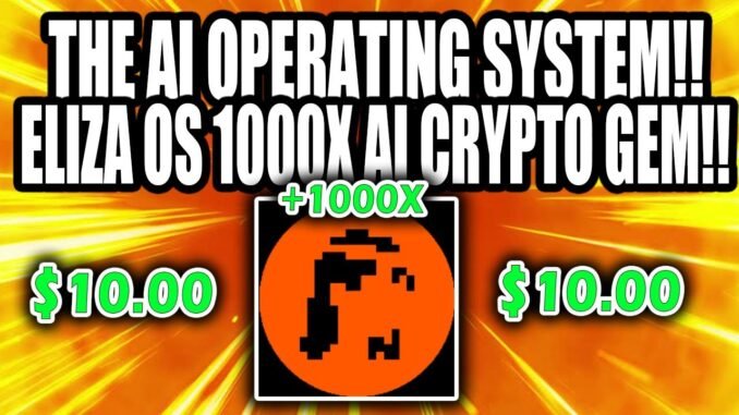 ELIZAOS AI CRYPTO GEM!! GREAT TIME TO DCA!!