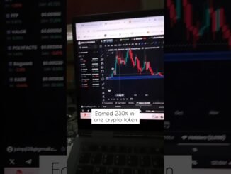 Earned 230% in one crypto project #cryptotrading #dexscreener
