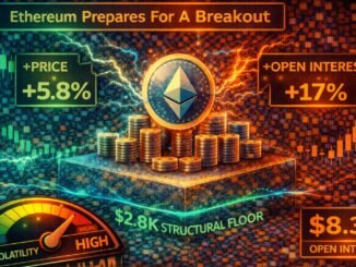 Ethereum Prepares For A Breakout: Price And Open Interest Signal Imminent Volatility