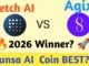 🚀FET vs AGIX ⚡ Best AI Crypto Coin 2026 | Full Comparison Hindi I Top AI Crypto Coins Battle 🚀