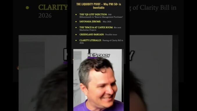 Fed's QE, AI BOOM, Trump's Greenland Plan & Crypto Explained! #shorts