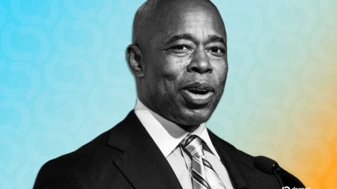 Former 'Bitcoin Mayor' Eric Adams Reveals NYC Token to Fight 'Antisemitism and Anti-Americanism'