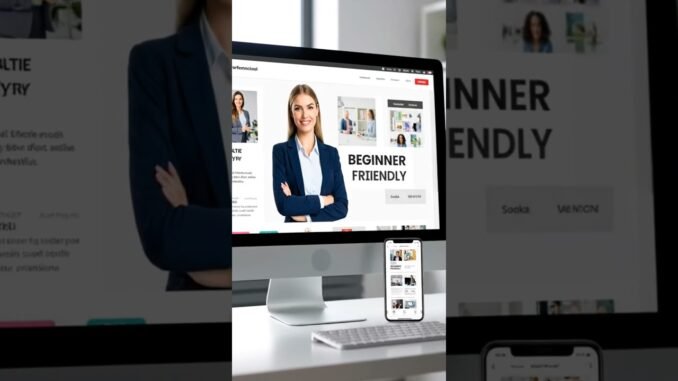 From Idea to Website Using AI 🤖 | Beginner Friendly (No Coding) #buildinpublic #devtech #shorts