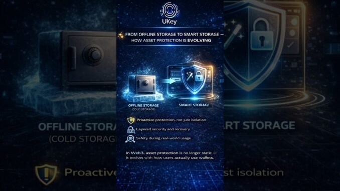 From offline storage to smart storage | UKey Wallet