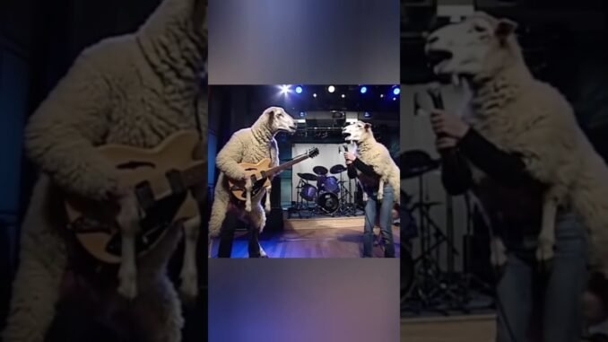 GROK AI Set Design for Gabby Rumplebottom #radiohead #latenighttv #latenight