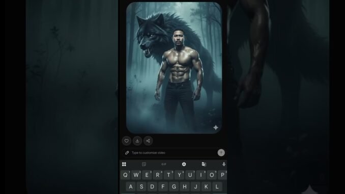 Grok Ai photo editing tutorial || wolf #Grokai#GeminiAI#ChatGPT#AI#viral
