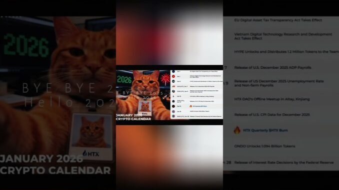 #HTXDAO #Bitcoin #Blockchain #Web3 #HTX #Huobi BYE BYE 2025. Hello 2026. 🚀