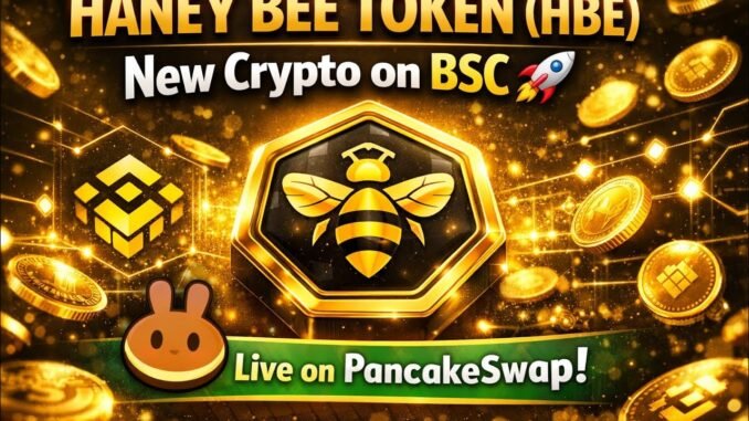 Haney Bee Token (HBE) | New BSC Crypto Project | Verified Contract | Pancakeswap Live 🐝